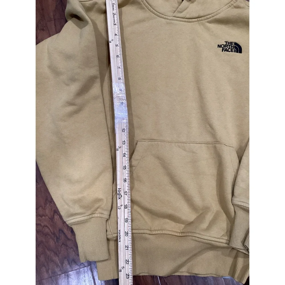 The North Face Mens S Women XS Hoodie Back Logo Pockets Stitched